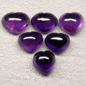 Pedras preciosas de ametista violeta natural de  ct, transparente, transparente/translúcido