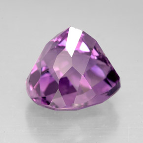 Ametista violeta natural 5,54ct, formato de pêra, VS-SI