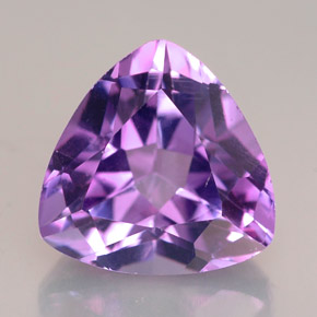 Ametista violeta natural 4,65ct, trillion, VVS