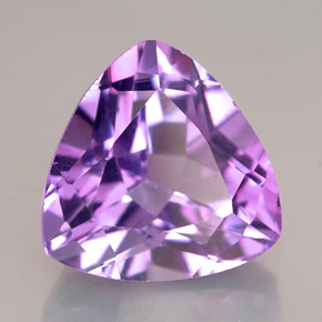 Ametista violeta natural 4,65ct, trillion, VVS