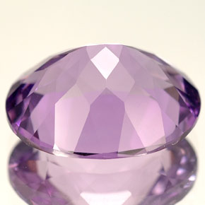 Ametista violeta natural 6,50ct, corte oval, VVS