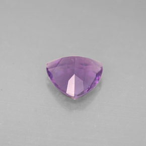 Ametista violeta natural 1,49ct, trillion, VS