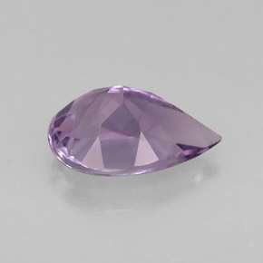 Ametista violeta natural 1,16ct, formato de pêra, VVS-VS