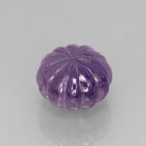 Ametista violeta natural 21,93ct, transparente, transparente/translúcido