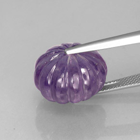 Ametista violeta natural 21,93ct, transparente, transparente/translúcido