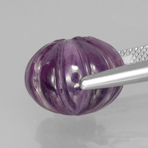 Ametista violeta natural 14,70ct, transparente, transparente/translúcido