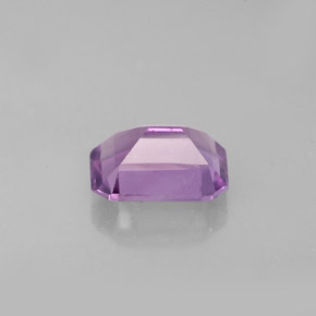 Ametista violeta natural 1,27ct, corte esmeralda, VVS-VS