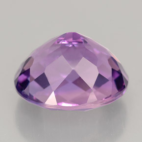 Ametista violeta natural 7,83ct, corte oval, IF