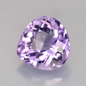 Ametista violeta natural 8,58ct, formato de pêra, VVS