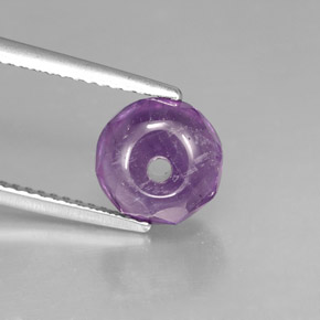 Ametista violeta natural 2,63ct, transparente, transparente/translúcido