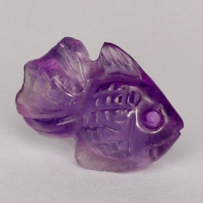 Ametista violeta natural 4,76ct, transparente, transparente/translúcido