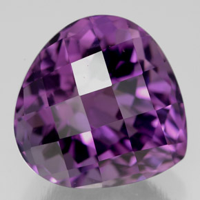 Ametista violeta natural 7,21ct, formato de pêra, VVS-VS