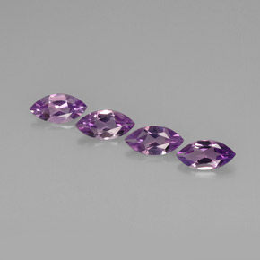 Pedras preciosas de ametista violeta natural de  ct, marquise, VVS-VS