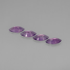 Pedras preciosas de ametista violeta natural de  ct, marquise, VVS-VS