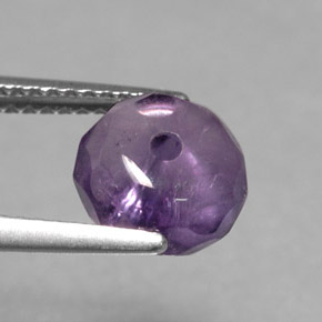 Ametista violeta natural 2,47ct, transparente, transparente/translúcido