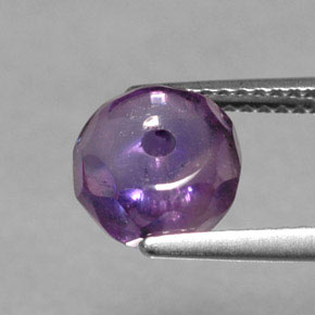 Ametista violeta natural 2,50ct, transparente, transparente/translúcido