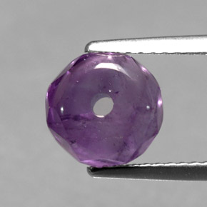 Ametista violeta natural 2,34ct, transparente, transparente/translúcido