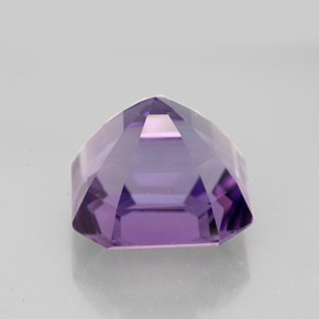 Ametista violeta natural 5,77ct, corte esmeralda, VVS