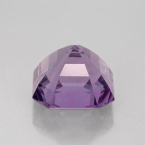 Ametista violeta natural 4,24ct, corte esmeralda, VVS