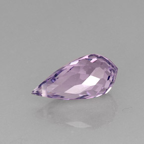 Ametista violeta natural 6,14ct, briolete, VVS