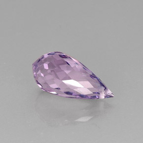 Ametista violeta natural 6,14ct, briolete, VVS
