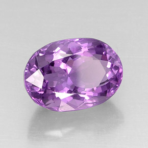 Ametista violeta natural 7,93ct, corte oval, VVS-VS
