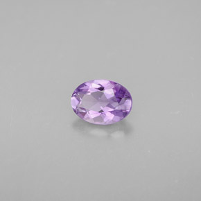 Ametista Tolet Natural 0.56ct, Corte Oval, VVS