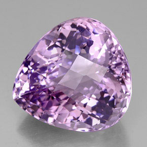 Ametista violeta natural 53,61ct, formato de pêra, IF