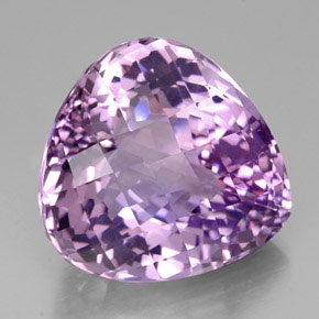 Ametista violeta natural 53,61ct, formato de pêra, IF