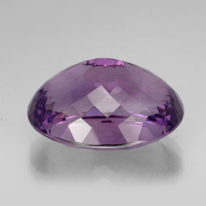Ametista violeta natural 54,02ct, corte oval, IF