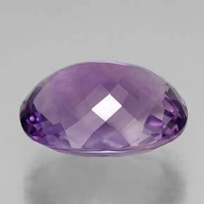 Ametista violeta natural 35,79ct, corte oval, VVS