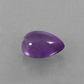 Ametista violeta natural 0,72ct, transparente, transparente/translúcido