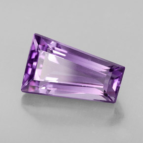 Ametista violeta natural 4,20ct, forma extravagante, VVS