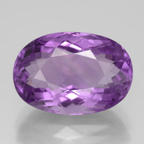 Ametista violeta natural 7,85ct, corte oval, VVS
