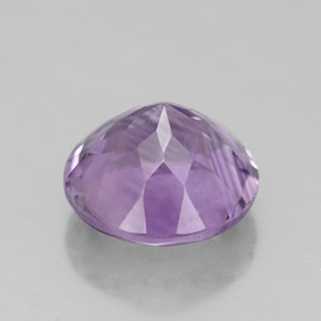 Ametista violeta natural 2,53ct, corte redondo, VS