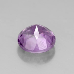 Ametista violeta natural 2,56ct, corte redondo, VVS-VS