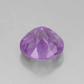 Ametista violeta natural 2,64ct, corte redondo, VVS-VS