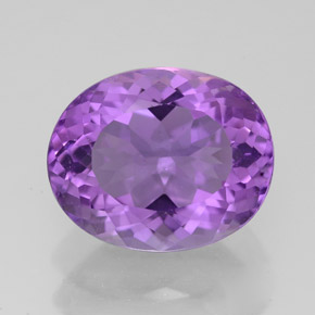 Ametista violeta natural 4,36ct, corte oval, VS-SI