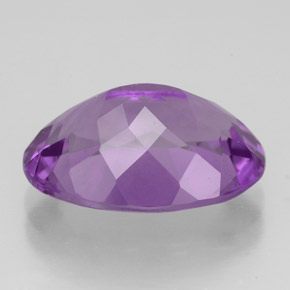 Ametista violeta natural 4,86ct, corte oval, VVS-VS