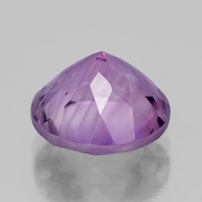 Ametista violeta natural 2,64ct, corte redondo, VVS-VS