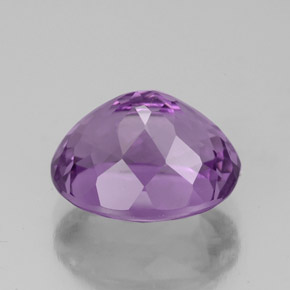 Ametista violeta natural 3,95ct, corte oval, VS