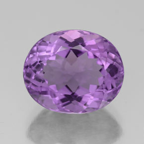 Ametista violeta natural 4,76ct, corte oval, VS