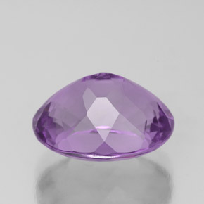 Ametista violeta natural 3,95ct, corte oval, VVS
