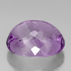 Ametista violeta natural 39,35ct, corte oval, VVS