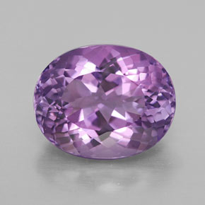 Ametista violeta natural 4,76ct, corte oval, VVS