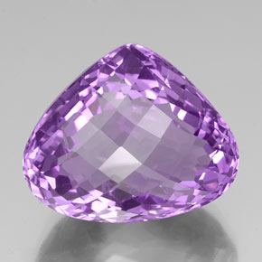 Ametista violeta natural 36,79ct, formato de pêra, VS