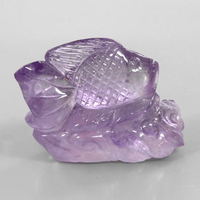 Ametista violeta natural 112,80ct, transparente, transparente/translúcido