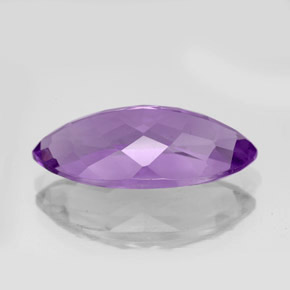 Ametista violeta natural 7,64ct, marquise, VVS