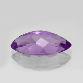 Ametista violeta natural 8,24ct, marquise, VVS-VS
