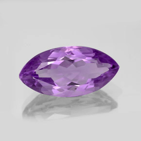 Ametista violeta natural 7,99ct, marquise, VS